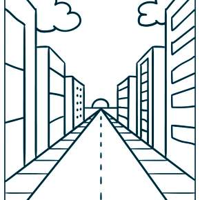 Раскраска Город Раскраска Город