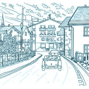 Раскраска Город Раскраска Город