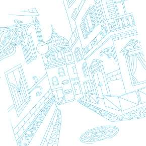 Раскраска Город Раскраска Город