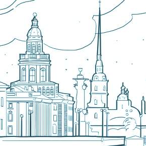 Раскраска Город Раскраска Город