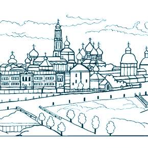 Раскраска Город Раскраска Город