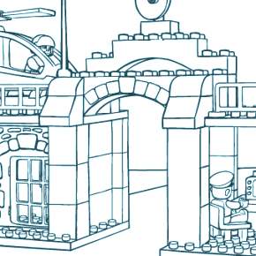 Раскраска Город Раскраска Город