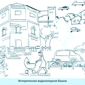 Раскраска Город Раскраска Город