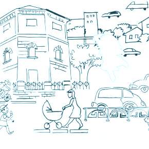 Раскраска Город Раскраска Город