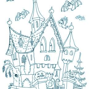 Раскраска Город Раскраска Город