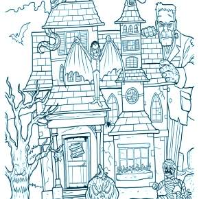 Раскраска Город Раскраска Город