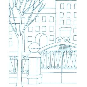 Раскраска Город Раскраска Город