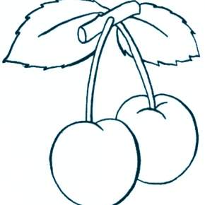 Раскраска Фрукты
