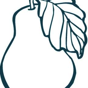 Раскраска Фрукты