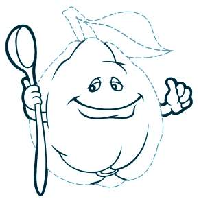 Раскраска Фрукты