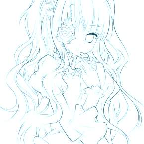 Раскраска Аниме