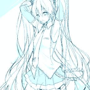 Раскраска Аниме