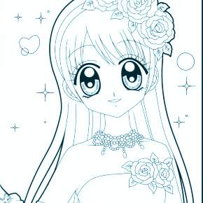 Раскраска Аниме