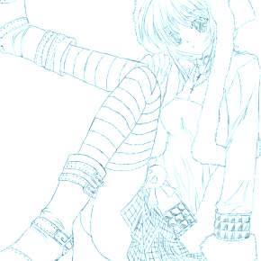 Раскраска Аниме