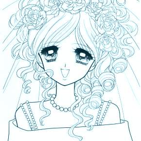 Раскраска Аниме