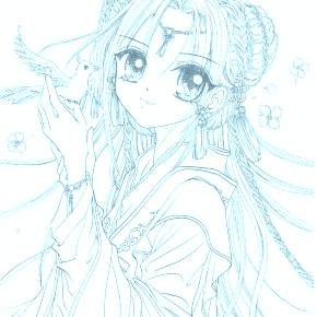 Раскраска Аниме