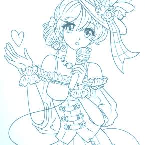 Раскраска Аниме