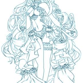 Раскраска Аниме