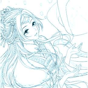 Раскраска Аниме