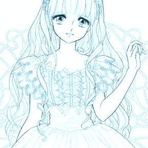 Раскраска Аниме