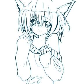 Раскраска Аниме