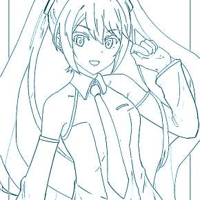 Раскраска Аниме