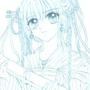 Раскраска Аниме