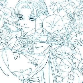 Раскраска Аниме