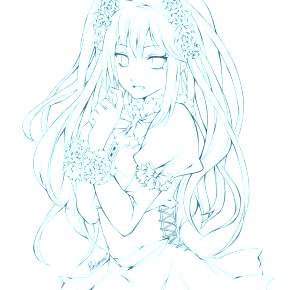 Раскраска Аниме