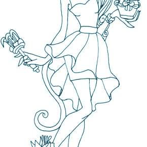 Раскраска Аниме