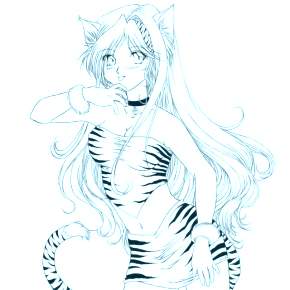 Раскраска Аниме