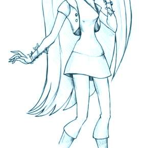 Раскраска Аниме