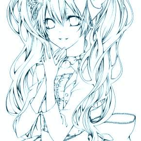 Раскраска Аниме