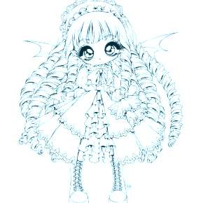 Раскраска Аниме