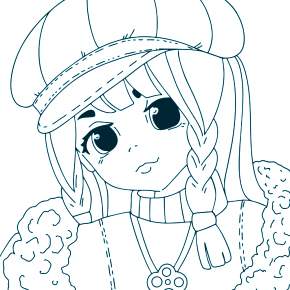 Раскраска Аниме