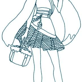 Раскраска Аниме