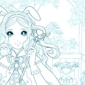 Раскраска Аниме