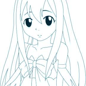 Раскраска Аниме