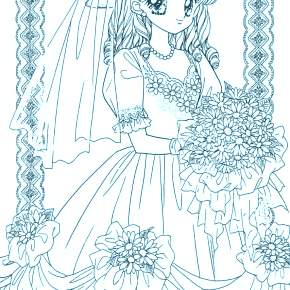 Раскраска Аниме