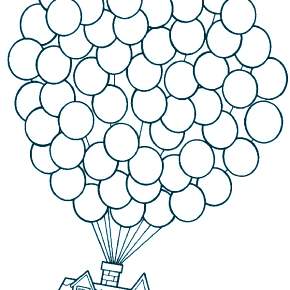 Раскраска Воздушные шары Раскраска Воздушные шары