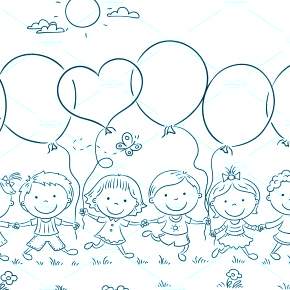 Раскраска Воздушные шары Раскраска Воздушные шары