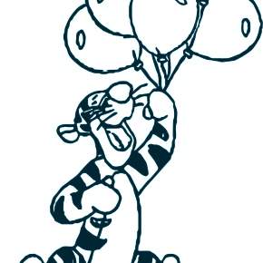 Раскраска Воздушные шары Раскраска Воздушные шары