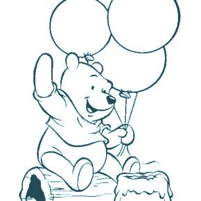 Раскраска Воздушные шары Раскраска Воздушные шары