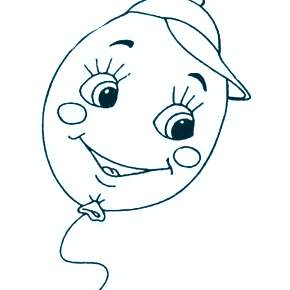 Раскраска Воздушные шары Раскраска Воздушные шары