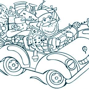 Раскраска Дед Мороз и Снегурочка Раскраска Дед Мороз и Снегурочка