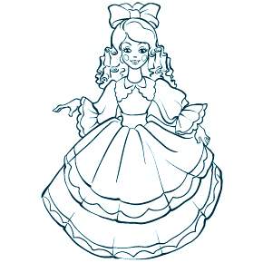 Раскраска Буратино Раскраска Буратино