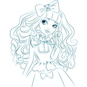 Раскраска Эвер Афтер Хай Раскраска Эвер Афтер Хай