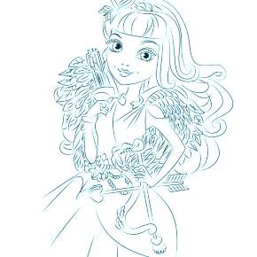 Раскраска Эвер Афтер Хай Раскраска Эвер Афтер Хай