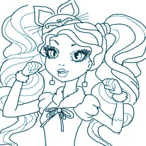 Раскраска Эвер Афтер Хай Раскраска Эвер Афтер Хай