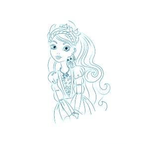 Раскраска Эвер Афтер Хай Раскраска Эвер Афтер Хай